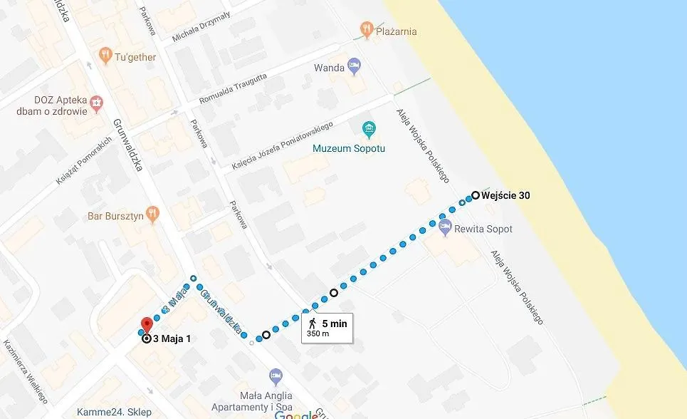 Апартаменты Apartament Hamilton Hotelique Сопот Польша