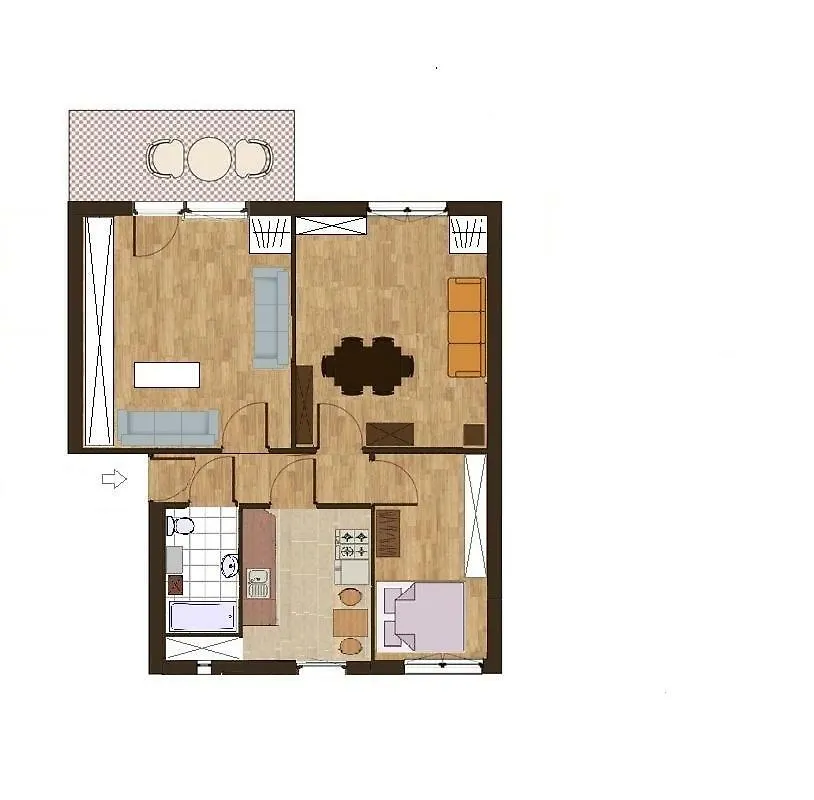 Апартаменты Apartament Hamilton Hotelique Сопот
